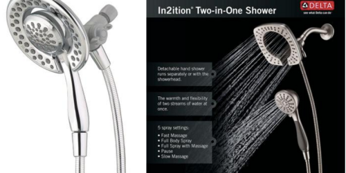 Home Depot: Delta Two-in-One Shower Head Combo Kit Only $19.88 (Reg. $44.98)
