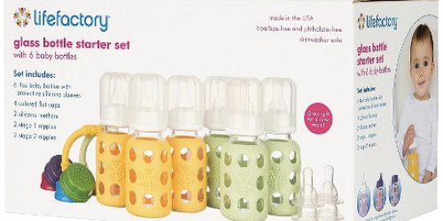 Target.com: Lifefactory Glass Baby Bottle Set Only $61.40 Shipped (Regularly $82.99)