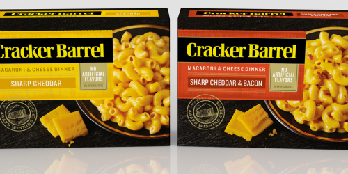 Rare $1/2 ANY Cracker Barrel Macaroni & Cheese Dinners Coupon
