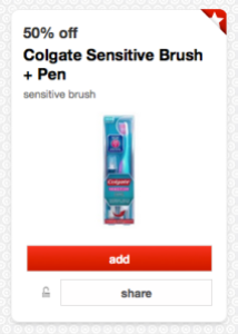 Colgate Sensitive Brush + Pen
