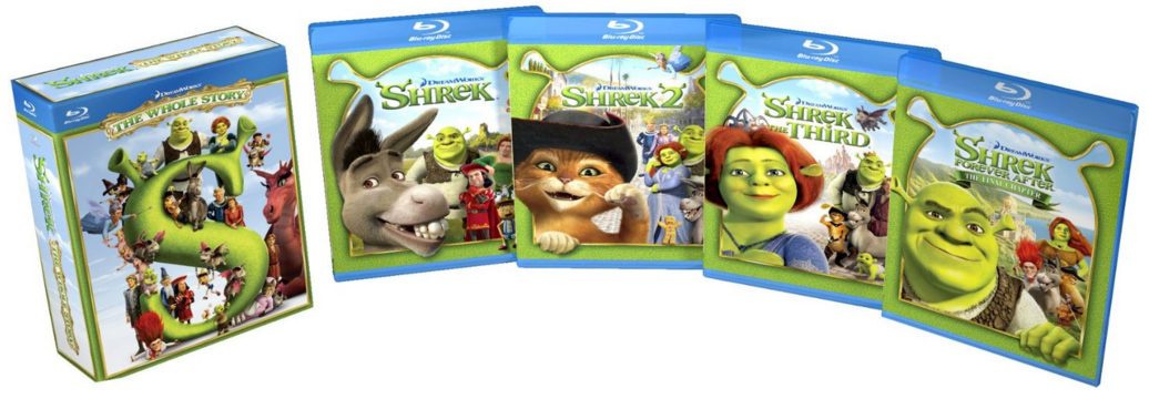 Shrek The Whole Story Shrek Shrek 2 Shrek The Third S - vrogue.co