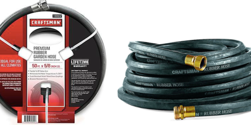 Sears: Craftsman 50′ All-Rubber Garden Hose Only $22.99 (Regularly $34.99)