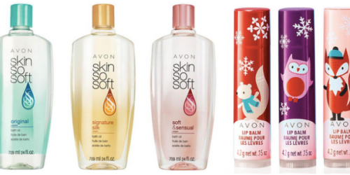 Avon: Free Shipping w/ $25 Purchase Today Only = Great Buy on Avon Skin So Soft Bath Oil