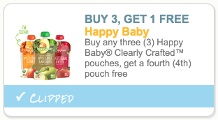 Happy Baby Pouches Coupon