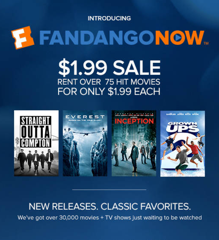 New TopCashBack Members: Better Than FREE FandangoNOW Movie Rental ...