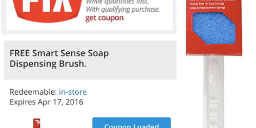 Kmart: FREE Smart Sense Soap Dispensing Brush Mobile App Coupon (Must Load Today)