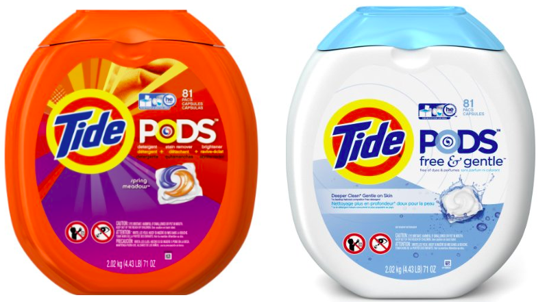 Amazon: Tide Pods Laundry Detergent Pacs 81-Count ONLY $12.82-$13.80 ...