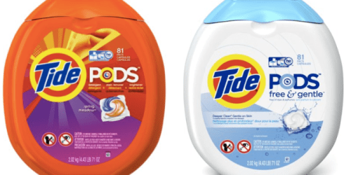 Amazon: Tide Pods Laundry Detergent Pacs 81-Count ONLY $12.82-$13.80 Shipped