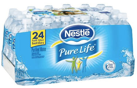 Target: 24 Pack of Nestle Pure Life Purified Water 16.9-Ounce Bottles