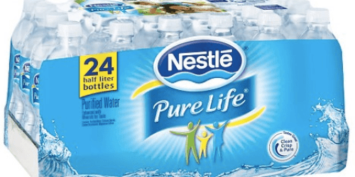 Target: 24 Pack of Nestle Pure Life Purified Water 16.9-Ounce Bottles Possibly ONLY $1.75