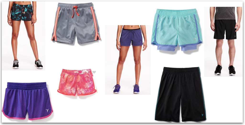 Old Navy: $5 Performance Active Shorts for the Whole Family (In-Store ...
