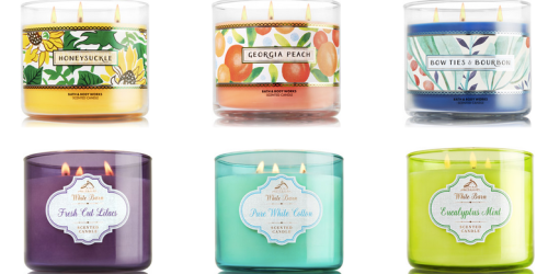 Bath & Body Works: 3-Wick Candles ONLY $10.66 Each Shipped (Regularly $22.50)
