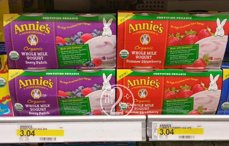 Target Annie's Yogurt