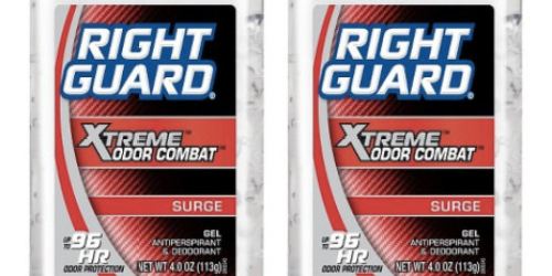 $2/1 Right Guard Xtreme Odor Combat Coupon