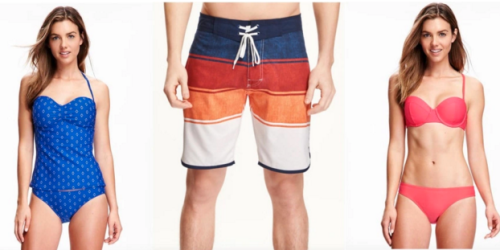 Old Navy: 50% Off Select Adult Swimwear (Today Only)