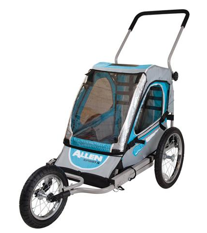 Allen Sports 1-Child Jogger &amp; Bicycle Trailer