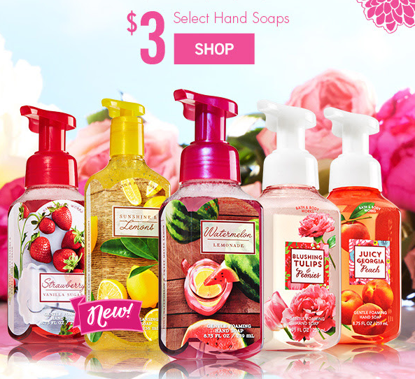 Bath & Body Works Hands Soaps