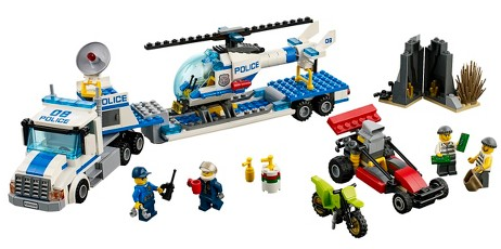  LEGO City Helicopter Transporter Set