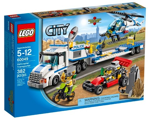 Lego City Helicopter Transporter