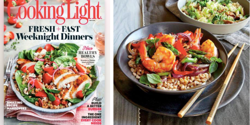 Cooking Light Subscription ONLY 83¢ Per Issue (Comes w/ Instant Digital Access to Full Issues)