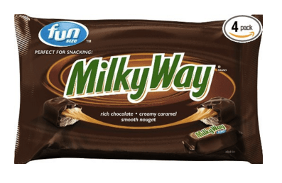 Milky Way Fun Size bag