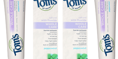 Amazon: Tom’s of Maine Toothpaste ONLY 69¢ Per Tube Shipped
