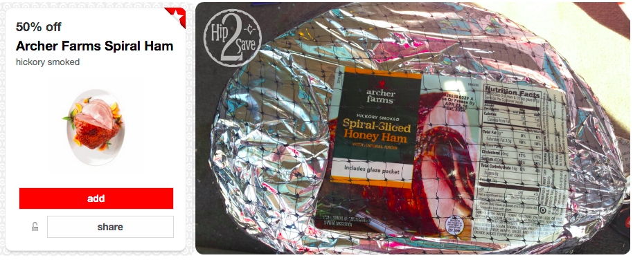 Target Ham Target: 50% Off Archer Farms Spiral Ham
