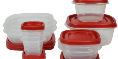 Amazon: Rubbermaid Easy Find Storage Containers 18-Piece Set Only $7.99