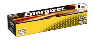 Energizer Industrial AA 24-Count Alkaline Batteries