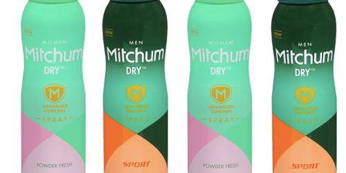 Walgreens: Mitchum Dry Spray Deodorant Only 99¢ (Starting 4/24)