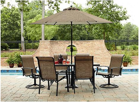 Garden Oasis Harrison 7 Piece Dining Set