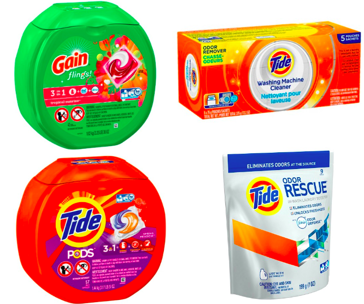 9.50 Worth of Gain & Tide Coupons = Tide Pods 42Count Only 7.49 at