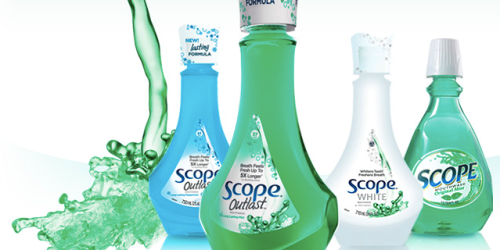 *NEW* $2/1 Scope Mouthwash Coupon = FREE at CVS