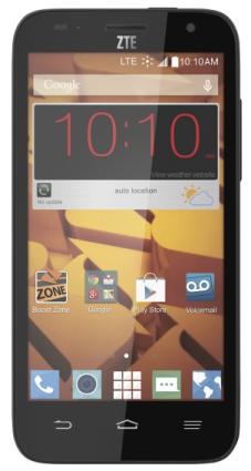 Boost Mobile ZTE Speed 4G No-Contract Cell Phone