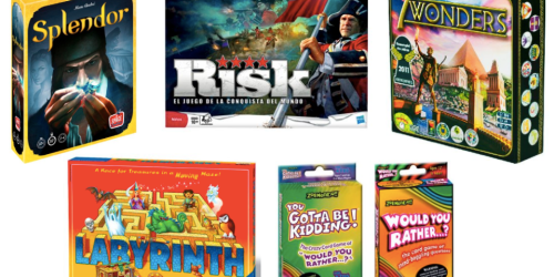 Amazon: 40% Off Strategy Board Games (7 Wonders, Splendor, Risk and More)