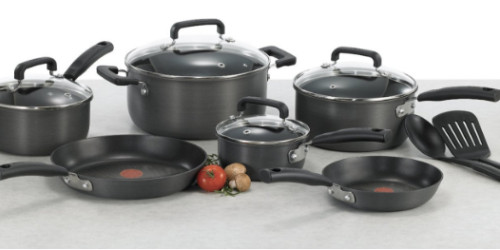 Amazon: T-fal Nonstick Heat Indicator 12-Piece Cookware Set Only $51.85 Shipped (Reg. $149.99)