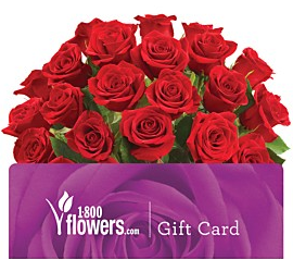 1-800Flowers gift card