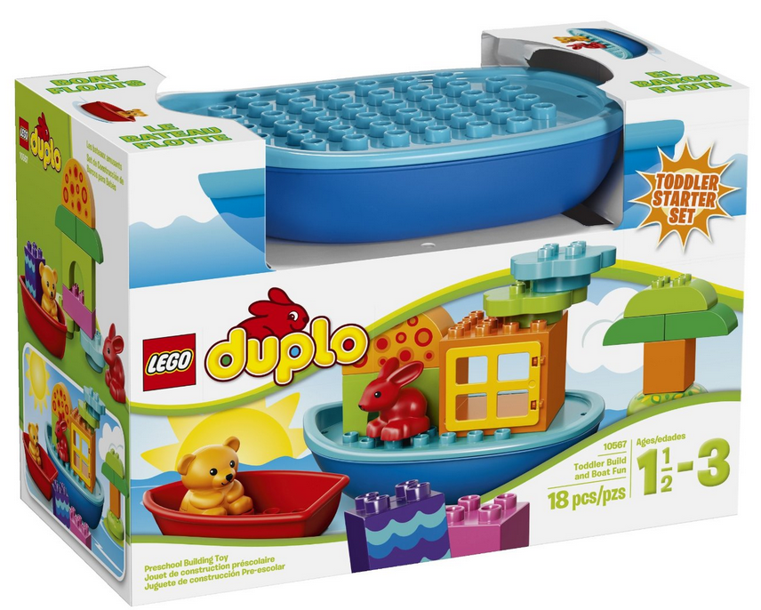 LEGO DUPLO Toddler Build and Boat Fun Building Set $11.20 (Regularly