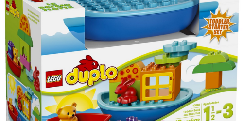 LEGO DUPLO Toddler Build and Boat Fun Building Set Only $11.20 (Regularly $19.99)