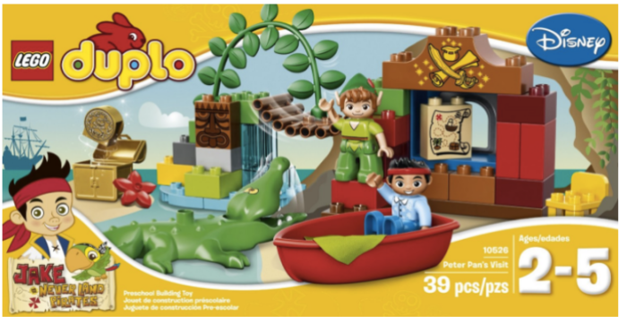 LEGO DUPLO Jake Peter Pan's Visit Building Set