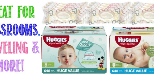 Amazon Prime: Huggies Simply Clean Baby Wipes 648-Count Only $8.43 Shipped + More
