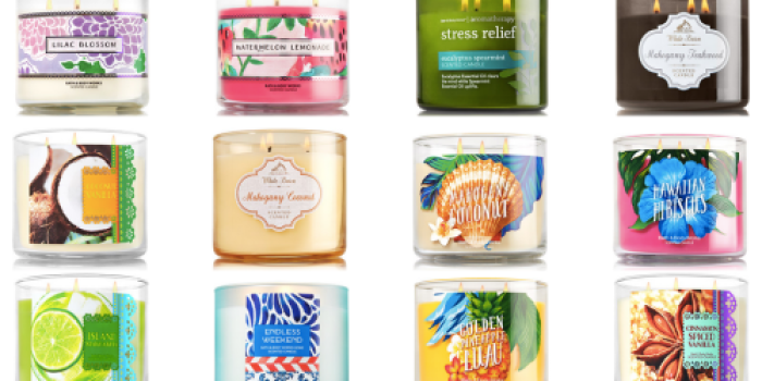 Bath & Body Works: 3-Wick Candles As Low As $9.97 Each Shipped (Regularly $22.50)
