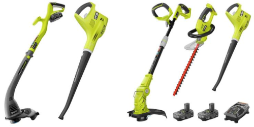 Home Depot: Save on Ryobi Trimmers, Blowers, Lawn Mower & More