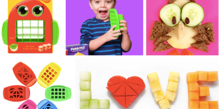 FunBites Food Cutter Set ONLY $6.99 Each Shipped (Featured on Shark Tank)