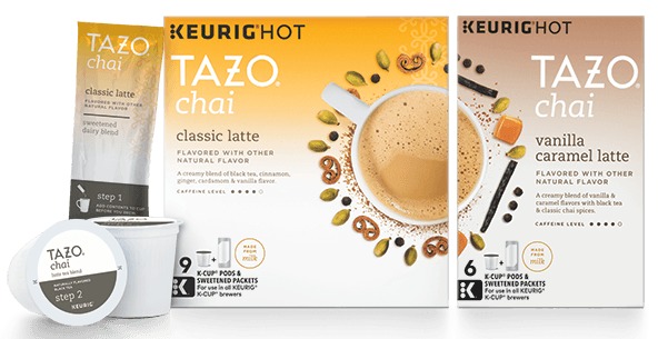 Tazo Chai Latte Kcups
