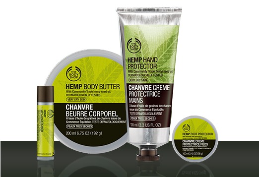 The Body Shop Hemp Products