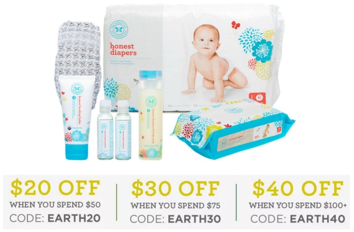 the honest company Earth Day offer