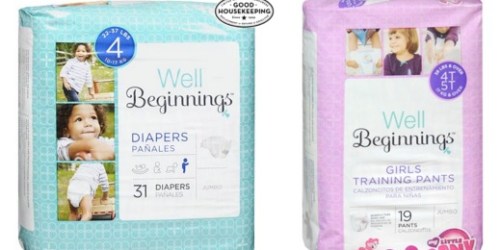 Walgreens: Buy 1 Get 1 Free Well Beginnings Diapers and Training Pants (In-Store & Online)