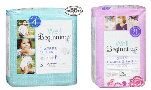 Well Beginnings Diapers and Training Pants