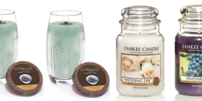 Yankee Candle: FOUR Large Candles Only $33.99 Shipped (Regularly $27.99 EACH)